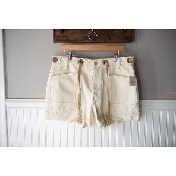 Free People We The Free Moxie Barrel Shorts 25 NEW - Picture 2 of 4